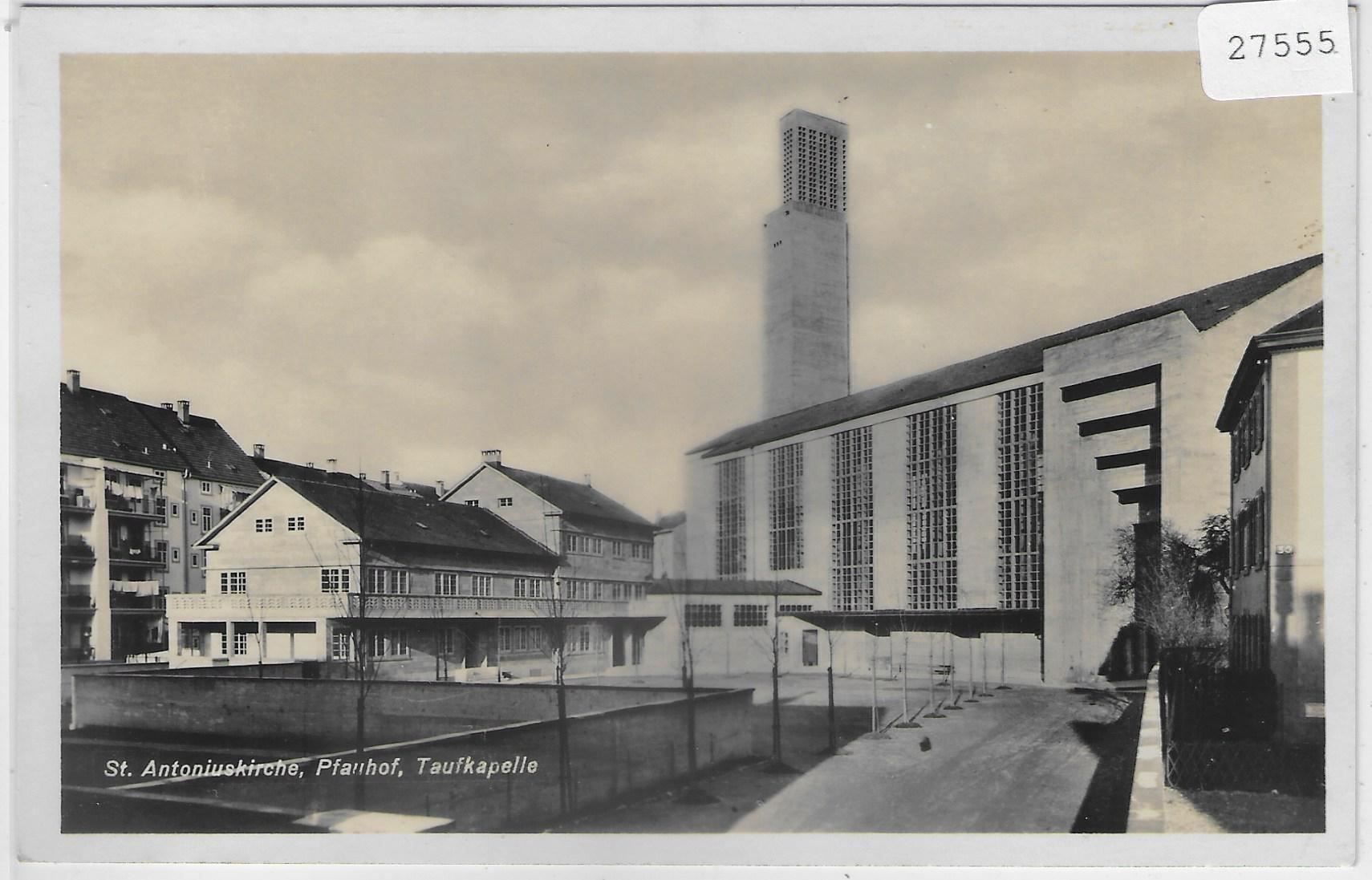 Cartes postales: Basel - St. Antoniuskirche, Pfarrhof, – D'occasion à Ettingen par Kartenplanet