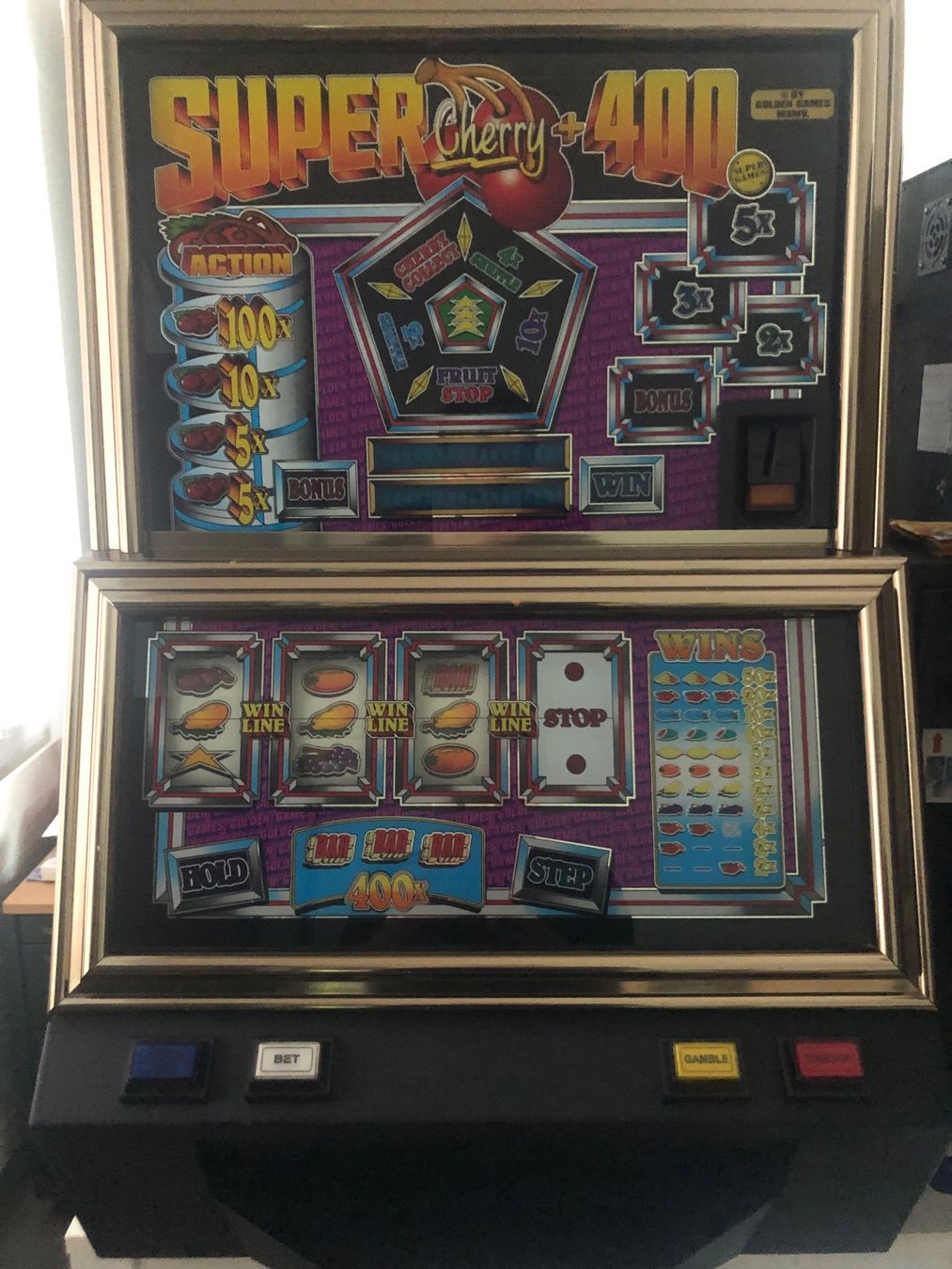 Slot Machine: Super Cherry  +400 JPM  Casino 1000 Programm – Usato da Worb venduto da Baked