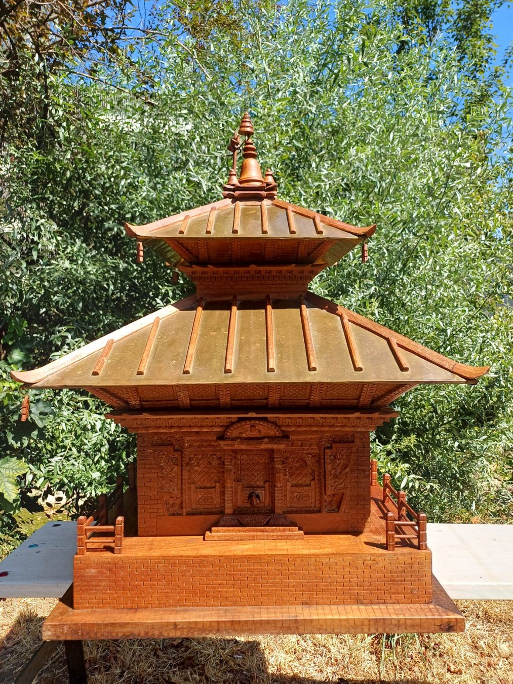 Sculture & Statue: Original Nepal-Tempel – Usato da Frick venduto da wbc