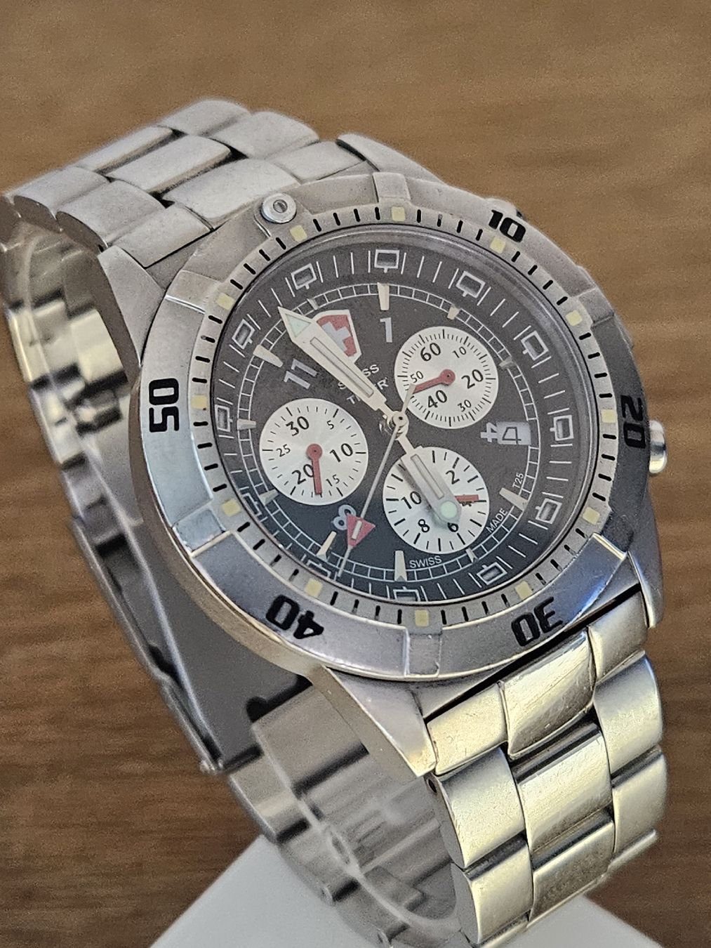 Orologi: Swiss Timer Herrenuhr Chronograph 42mm  – Usato da Flamatt venduto da pie_f9zm 1