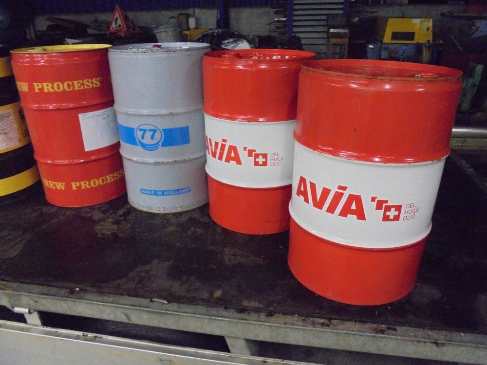 2 x 60 Liter Ölfass Motorex
