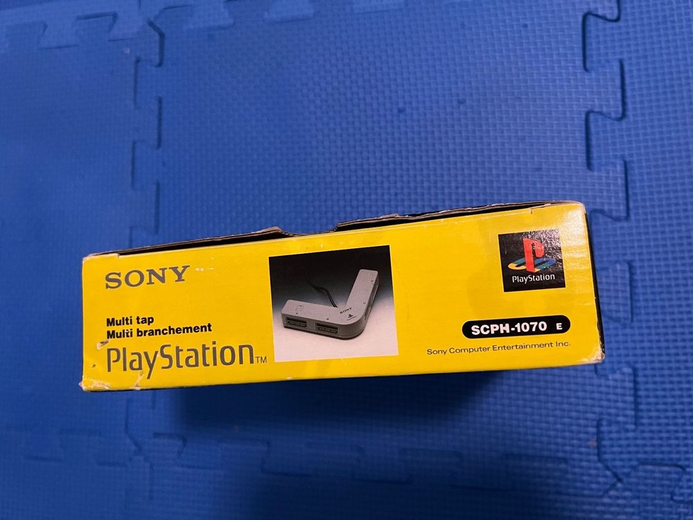 Multitap Sony Pour PlayStation 1 (PS1/PSone) - Neuf En Blister, Jusqu'à 4 Joueurs