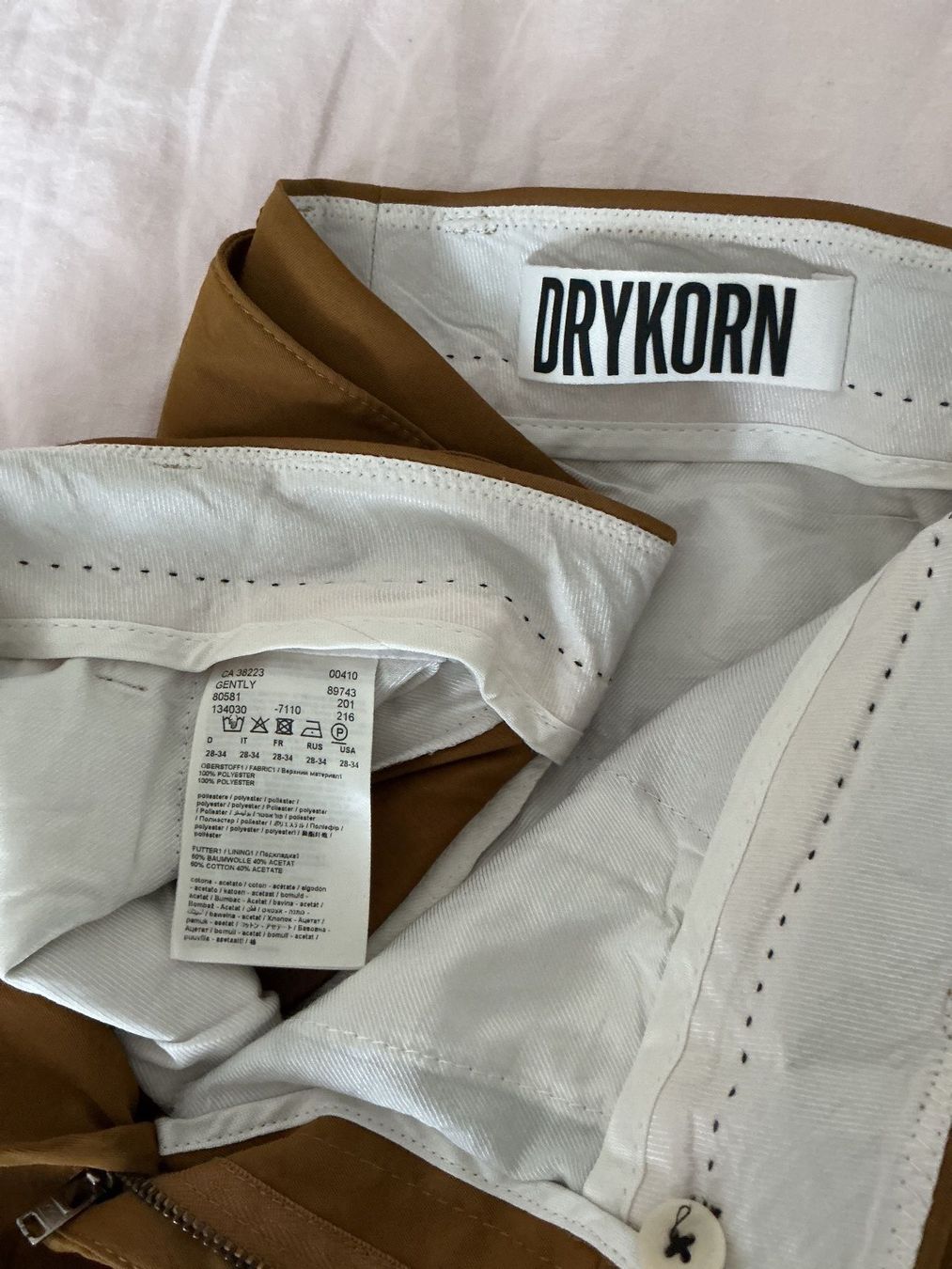 Drykorn Pantaloni: DRYKORN Stoffhose Gr. 28 Braun – Usato da Dietlikon venduto da Smonny 2