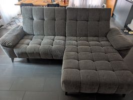 Couch / Sofa Grau 260x155cm