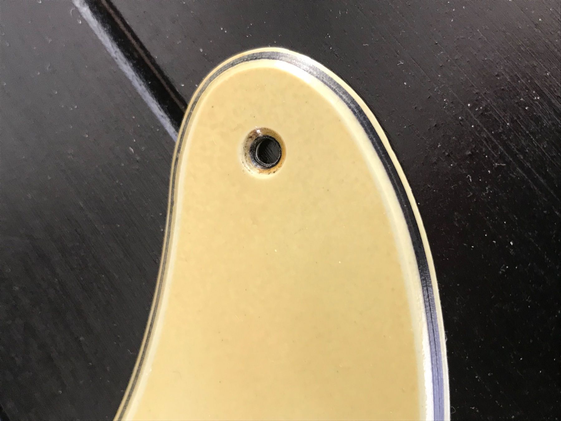 Strumenti musicali: Telecaster GVT Pickguard Aged Smok AAA Celluloid Pickguard – Usato da Winterthur venduto da SF_72 1