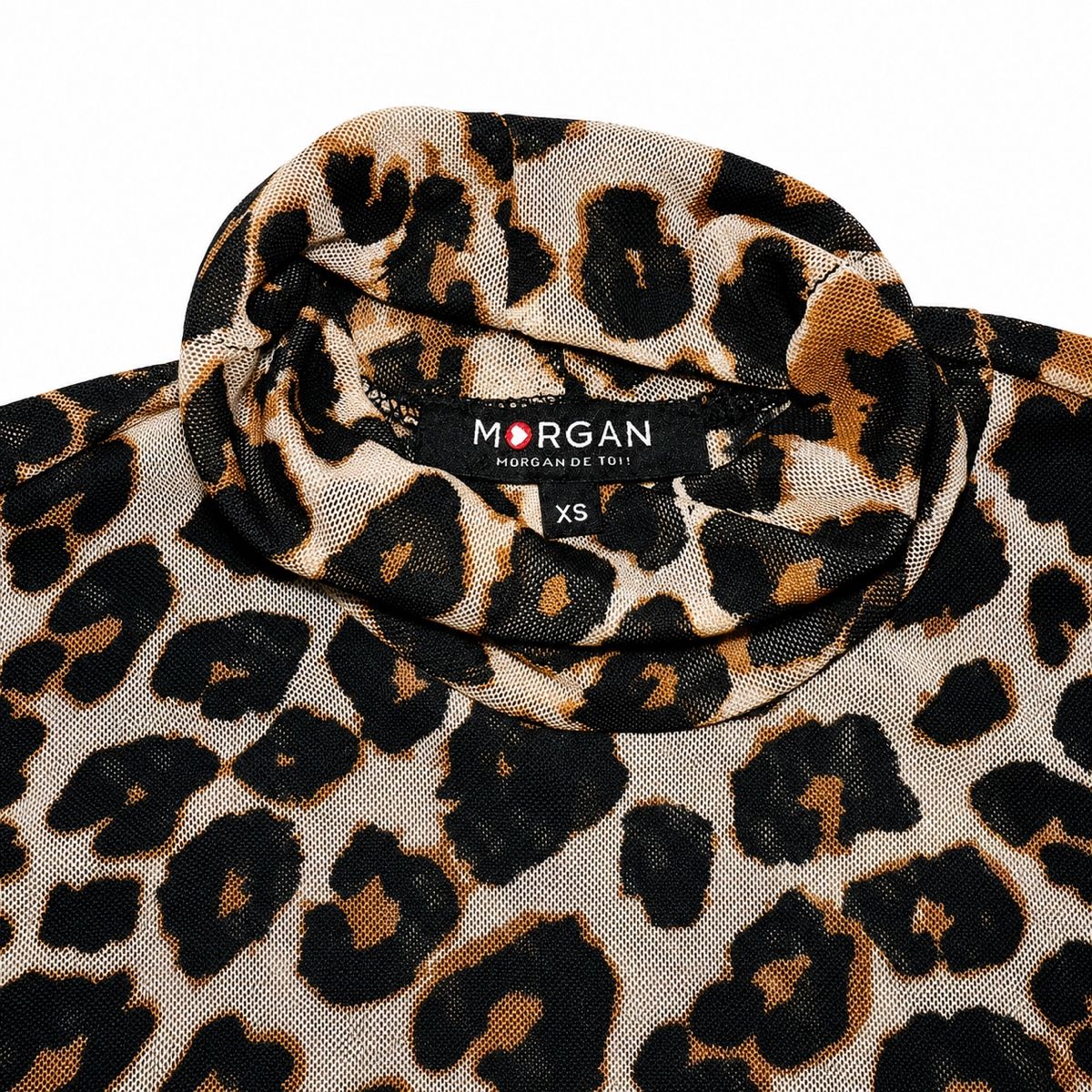 Morgan Tops: Morgan Mesh Rollkragen Oberteil Leopard | XS/34 – Neu (gemäss Beschreibung) aus Aarberg von LovelyThings_ 1