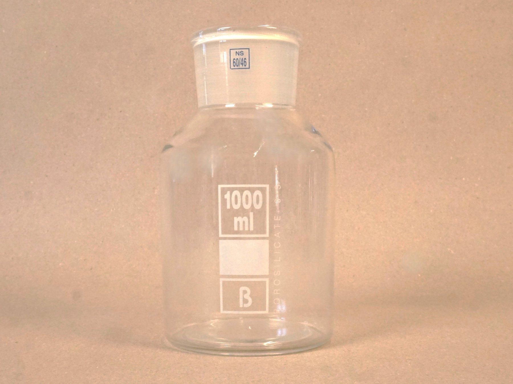 Accessori da laboratorio: Weithalsflasche mit Schliff 1000ml – Usato da Pratteln venduto da Restwert_Pratteln