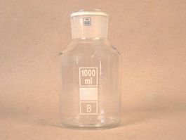 Weithalsflasche mit Schliff 1000ml