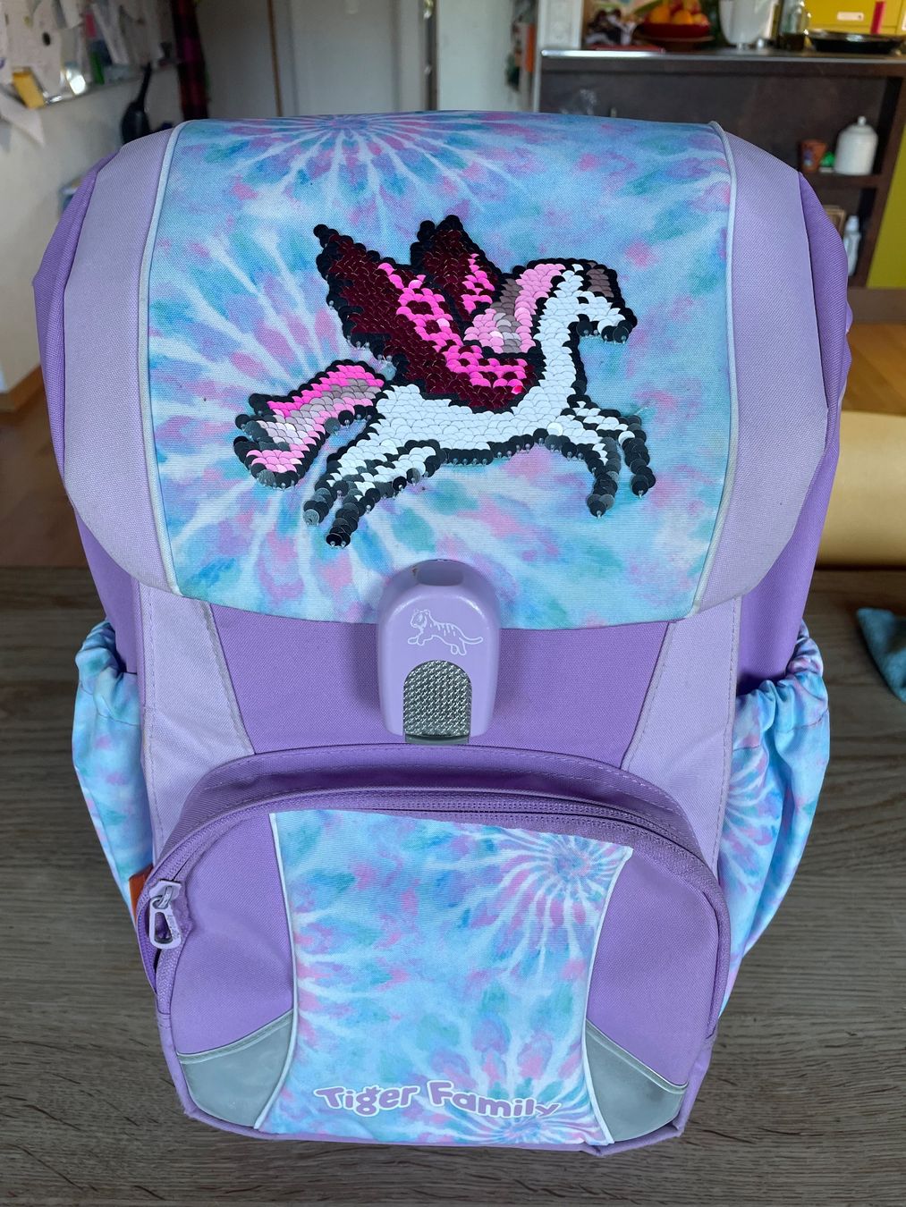Kindertaschen: Schulrucksack Einhorn – Gebraucht aus Zumholz von samarr