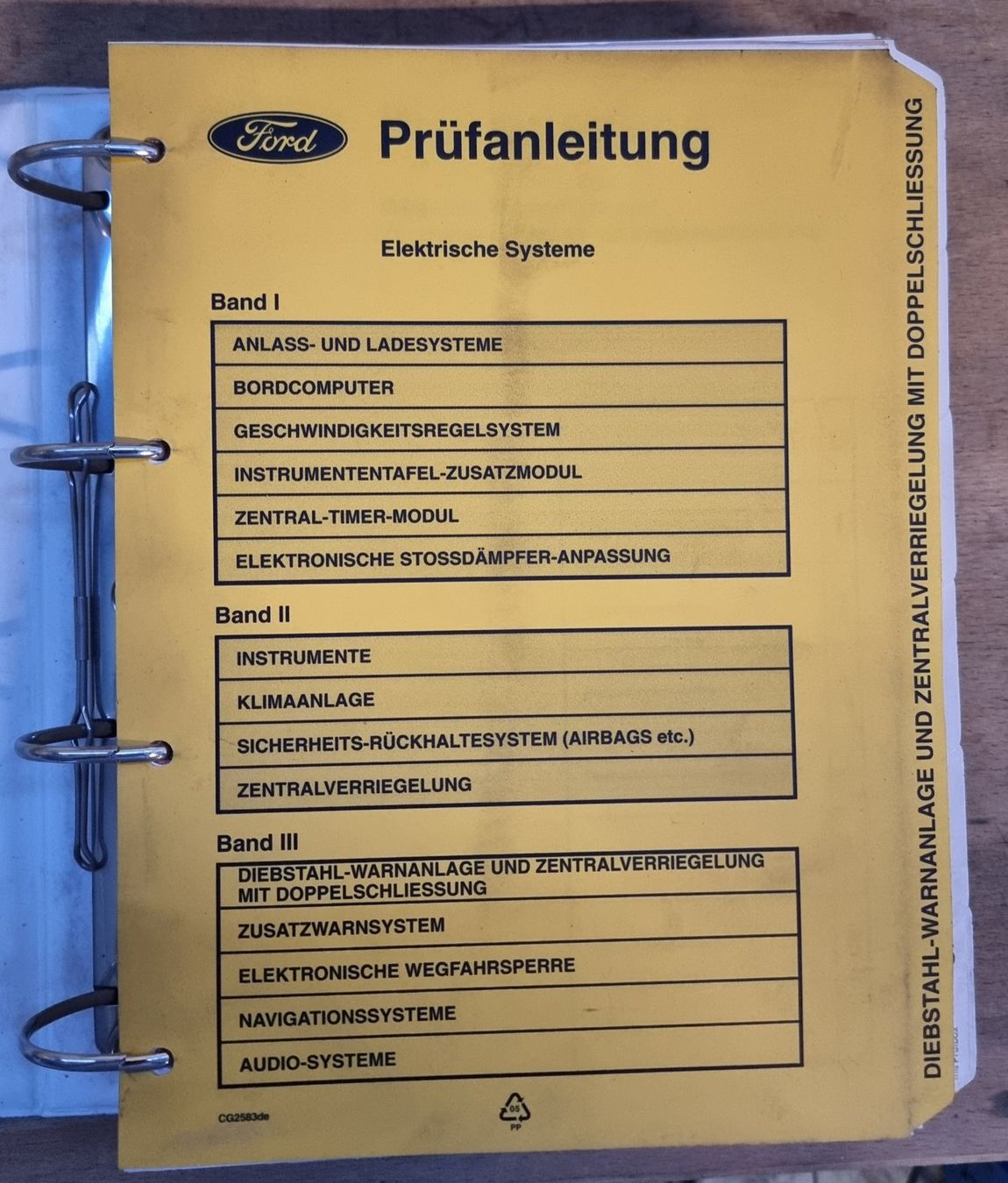 Bücher: Ford Transit, Elektrische Systeme Band 3, Werkstatthandbuch – Gebraucht aus Aristau von daniel_s_1 1