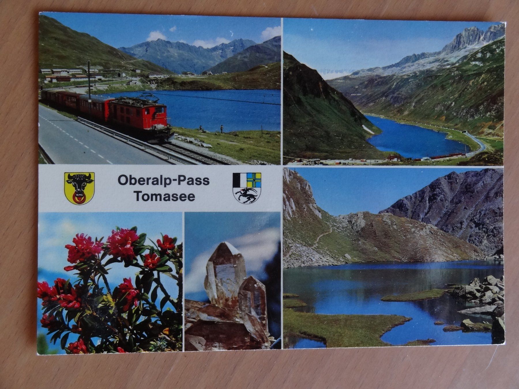 Cartoline postali: Oberalppass - UR - GR – Usato da St Léonard venduto da Riglin