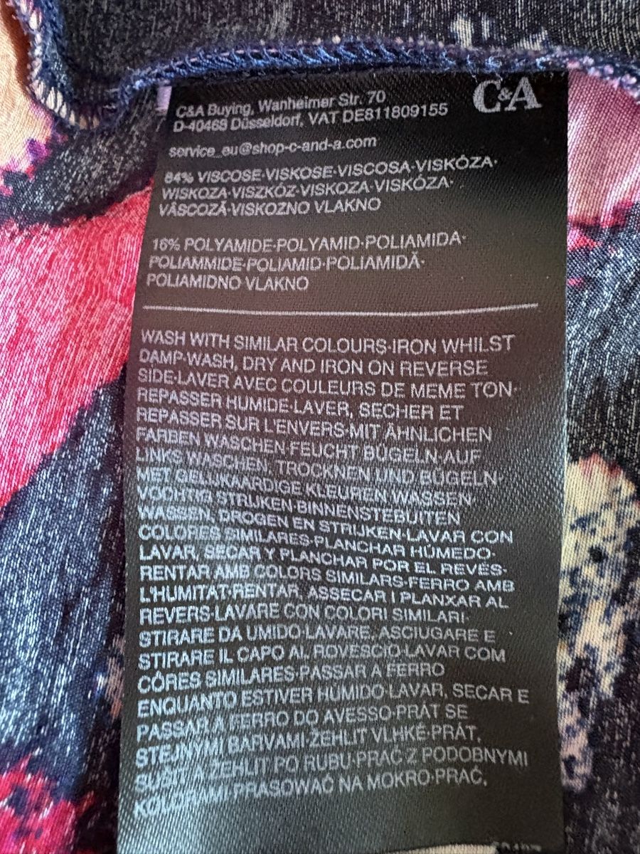Kleider: buntes Kleid Gr.38 – Neu (gemäss Beschreibung) aus Baden von jdif 5