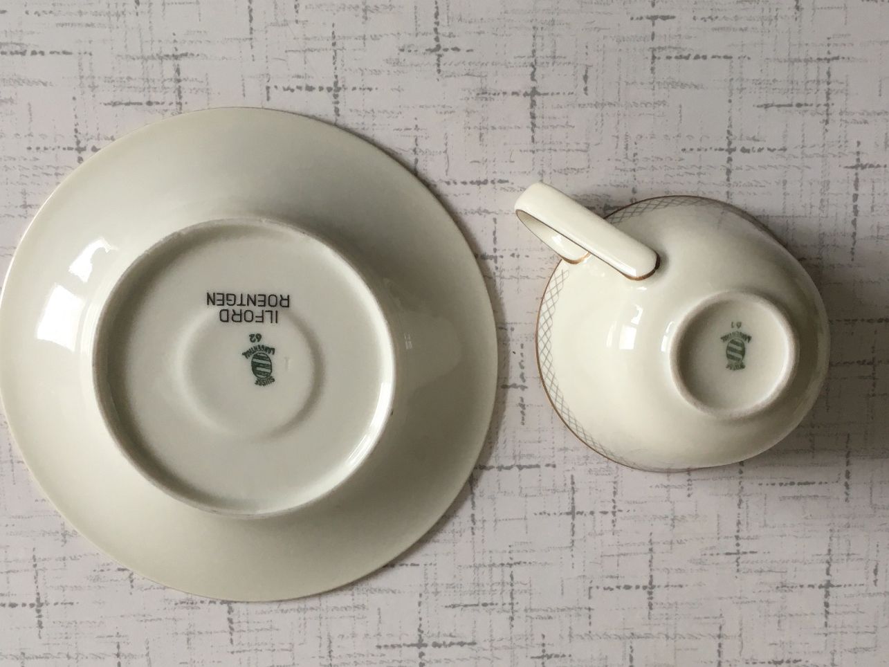 Set di piatti: Langenthaler Moccaservice – Usato da Lyss venduto da Punktum01 4
