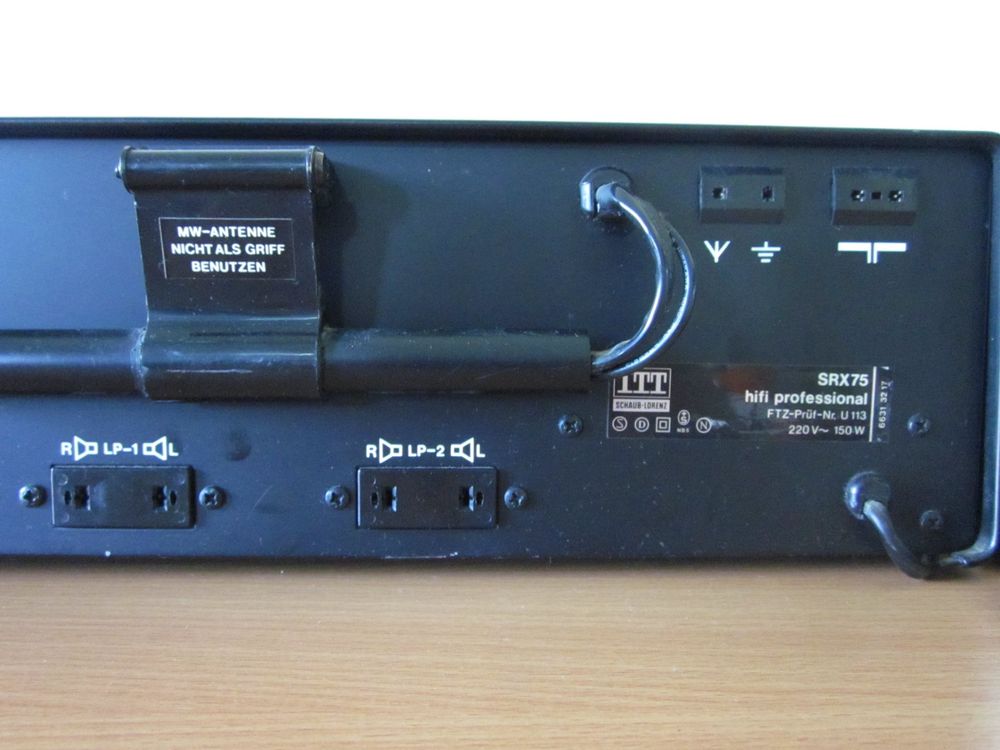 ITT - SRX75 Hifi Pro. (classic 1976) Ampli. avec Radio | Kaufen auf Ricardo