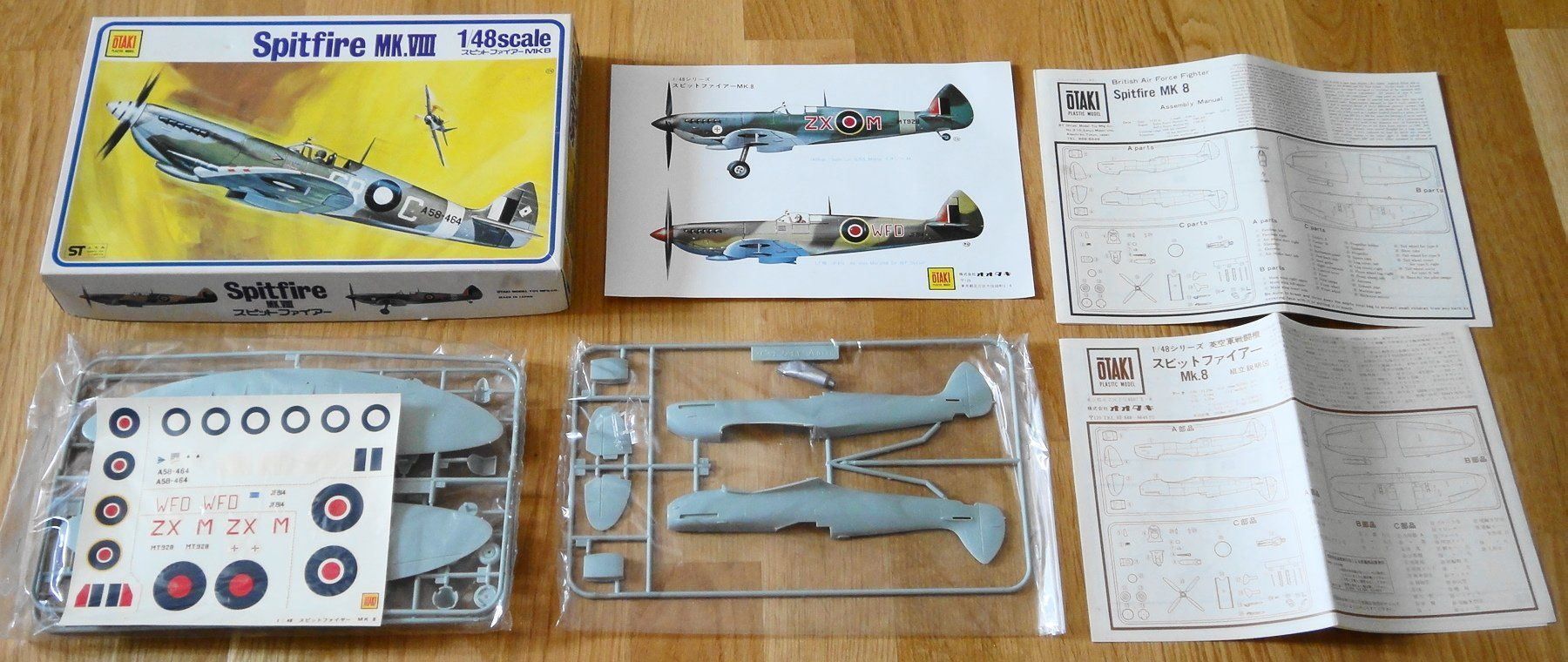 Modellbausätze & Standmodelle: OTAKI SUPERMARINE SPITFIRE MK.VIII 1:48 – Neu (gemäss Beschreibung) aus Frümsen von Malibu69 1