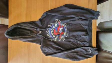 Pull Hoodie Toronto Raptors Noir Mitchell & Ness