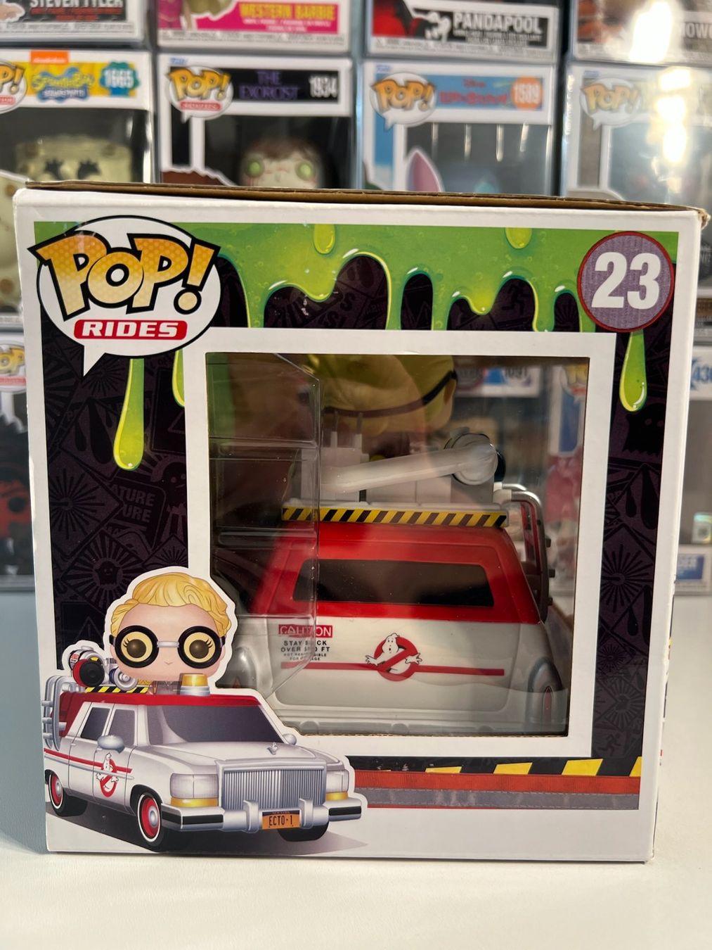 Funko Statuette: Funko POP! Ghostbusters Ecto-1 with Jillian Holtzmann (2016) – Usato da Le Mouret venduto da perfectbijou 1