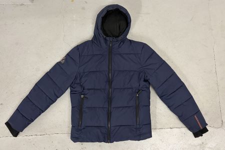 Herren Winterjacke M dunkelblau guter Zustand