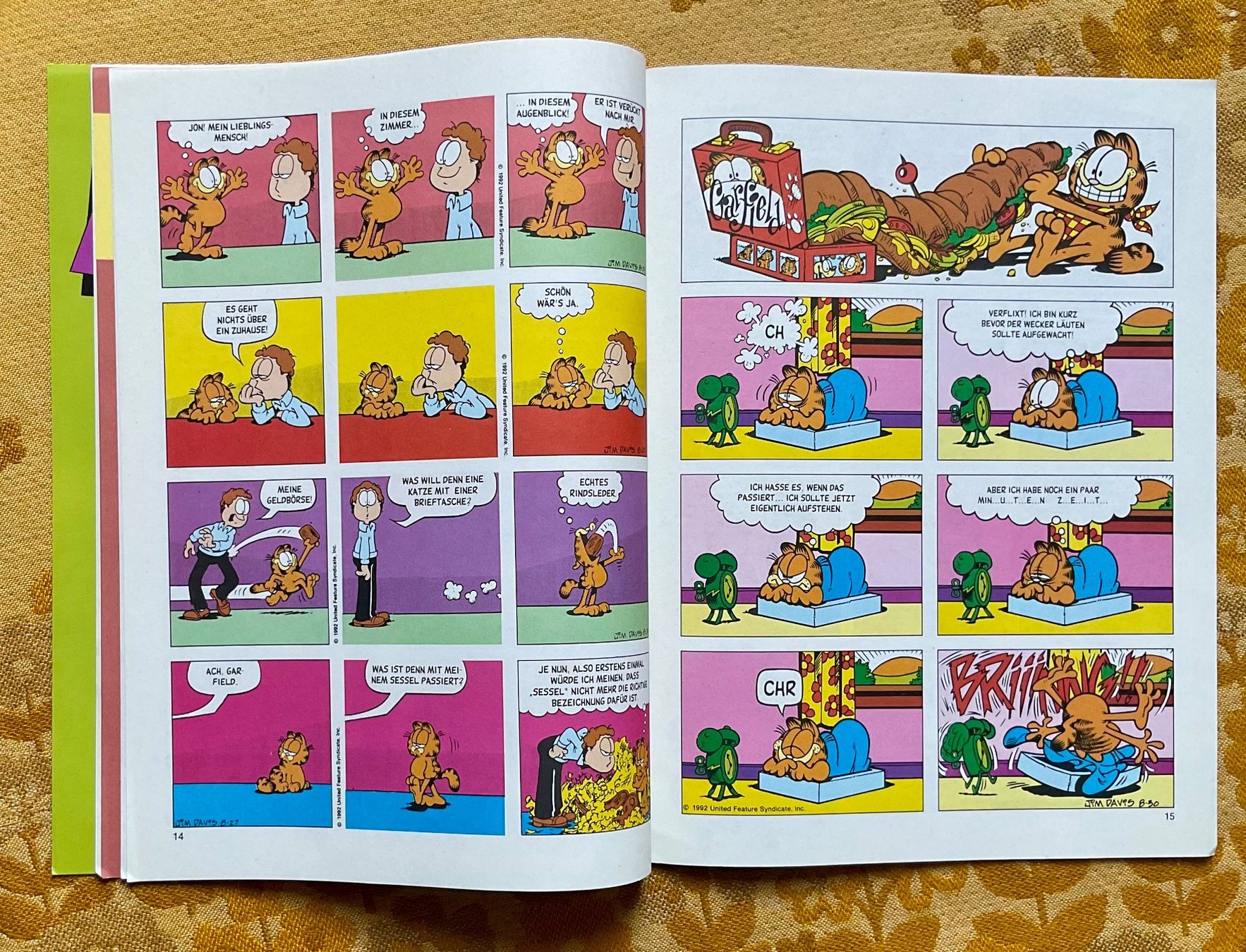 Comics: Garfield Heft Nr 8 von 1993 – Gebraucht aus Endingen von nathan05 4