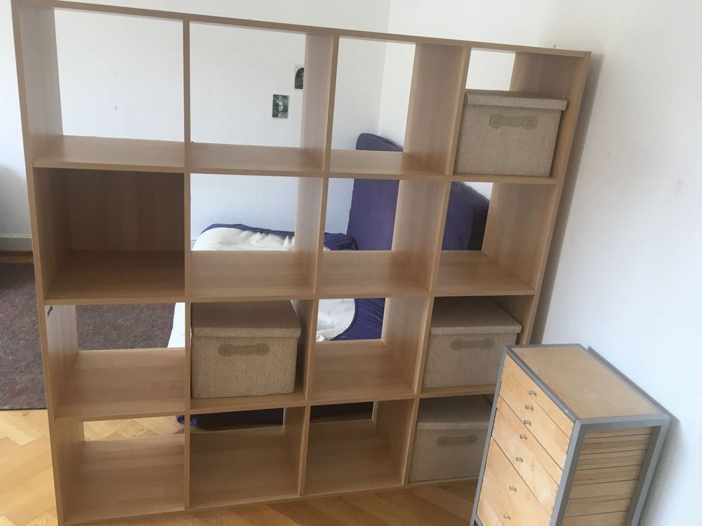 Ikea Kallax Regal (Holz) mit Kisten Kaufen auf Ricardo