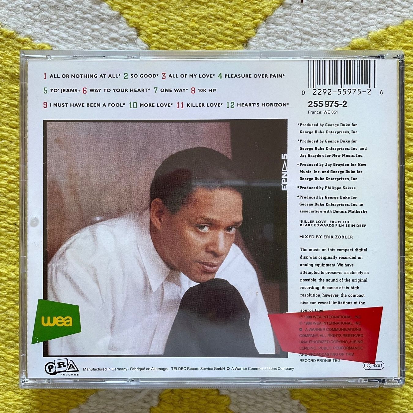 CD: AL JARREAU-HEART‘S HORIZON – Usato da Rorschacherberg venduto da CD-Roli 1