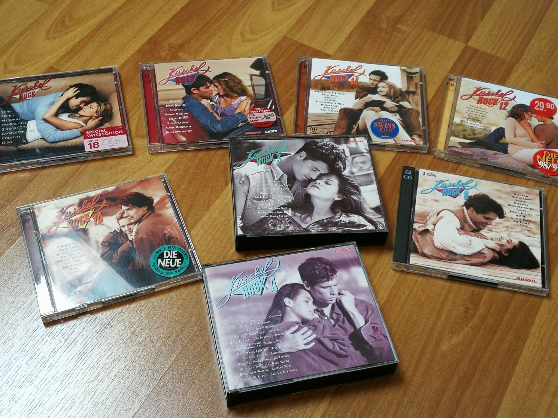 CDs: Set mit 16 CD’s von KuschelRock – Gebraucht aus Birrhard von Pry 1