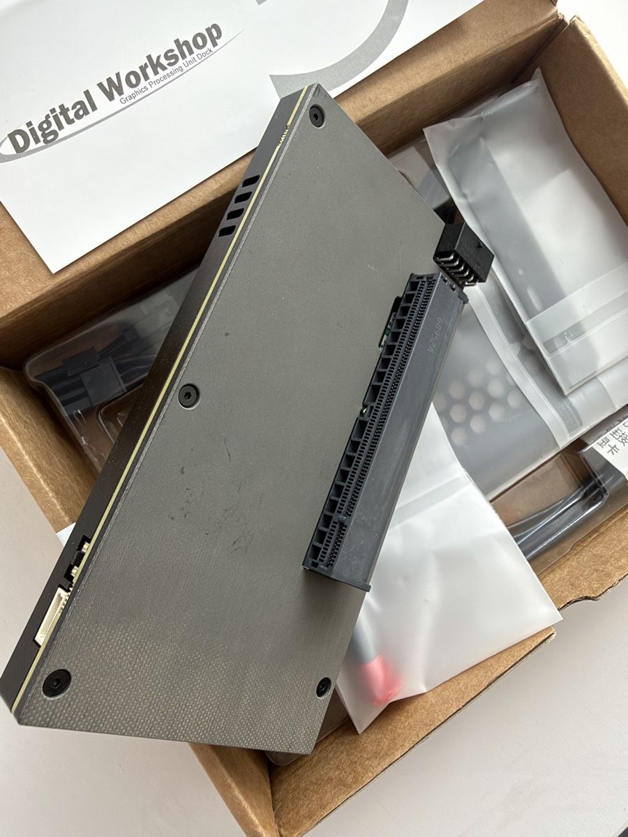 Dockingstation: TH3P4GaN v3 Thunderbolt / USB4 eGPU Dock – Neu (gemäss Beschreibung) aus Zürich von jankais3r 3