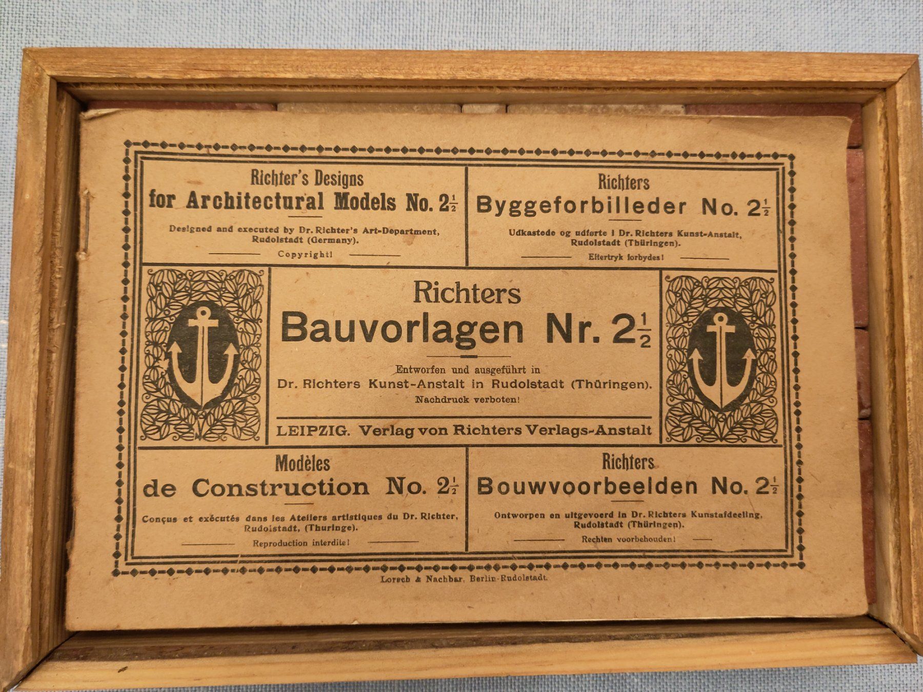 Kit di costruzioni: Anker Steinbaukasten mit Bauvorlagen – Usato da Moosseedorf venduto da Smammut 2