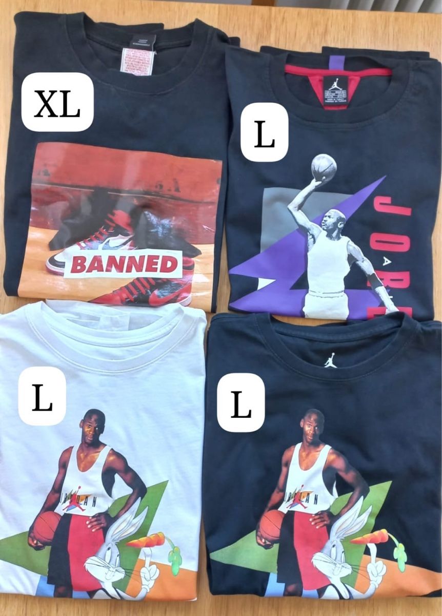 Jordan T-shirt: Jordan Shirts X 4 – Usato da Kaiseraugst venduto da RJ03