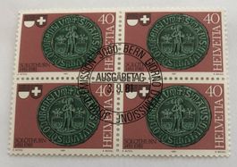 4 er Block Nr.661 mit Vollstempel Bern