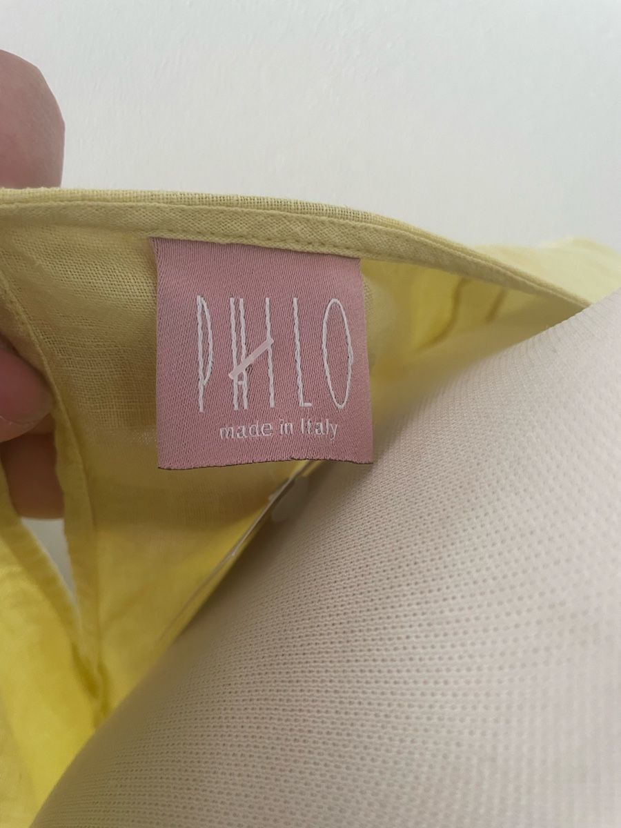 Vestiti: PHILO Leinenkleid  Gelb Gr. M – Usato da Schaffhausen venduto da marakesch41 4