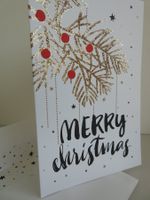 Besondere Weihnachtskarten (Doppelkarten und Kuverts)