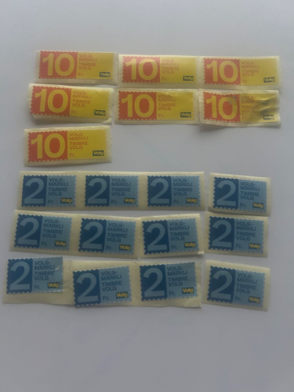 Volg Timbres & points: Volg Märkli 94.- – Neuf (Voir description) à Horn par aCtutoNR