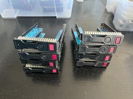 HPE 3.5" Festplattenrahmen Disk Tray 8 Stück