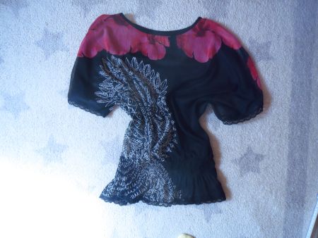 NEUE DESIGUAL Damen Bluse Gr M