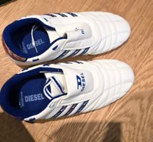 Diesel Sneaker, Grösse 39/40, weiss/blau, Neu!