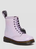 DOC MARTENS LIMITED EDIT 💜 boots glitter Lila heart NEW! 22