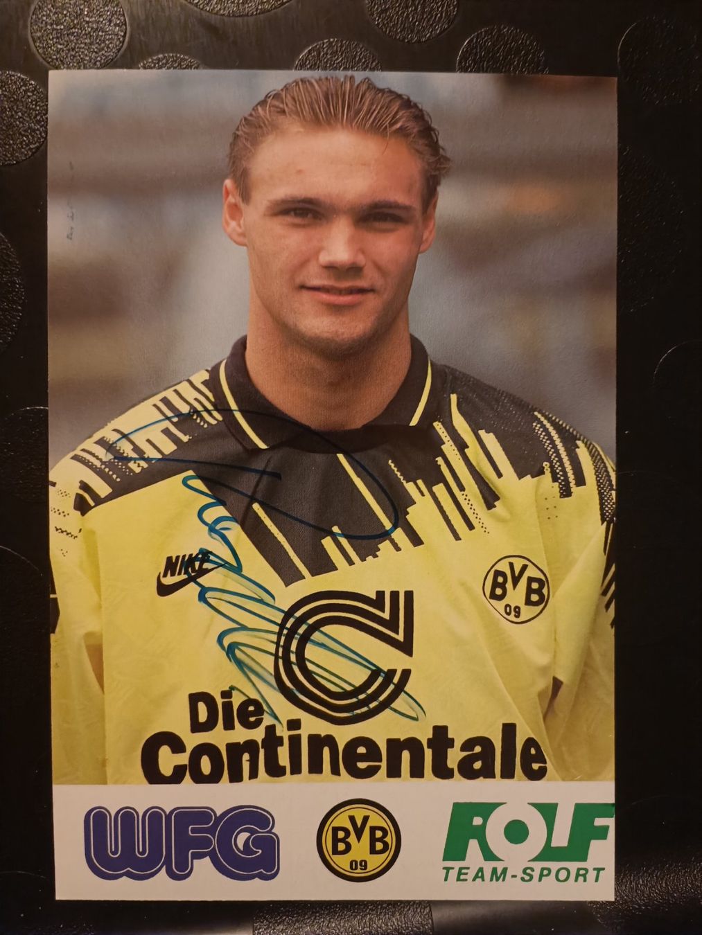 Autografi: Ulf Raschke - BVB - Borussia Dortmund - Handsigniert – Usato da Menziken venduto da Artographs
