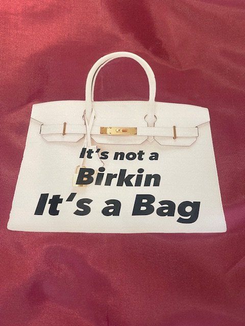 Borse: Falttasche 'IT'S NOT A BIRKIN - IT'S A BAG' – Nuovo e nell'imballaggio originale da Arlesheim venduto da cocoandco