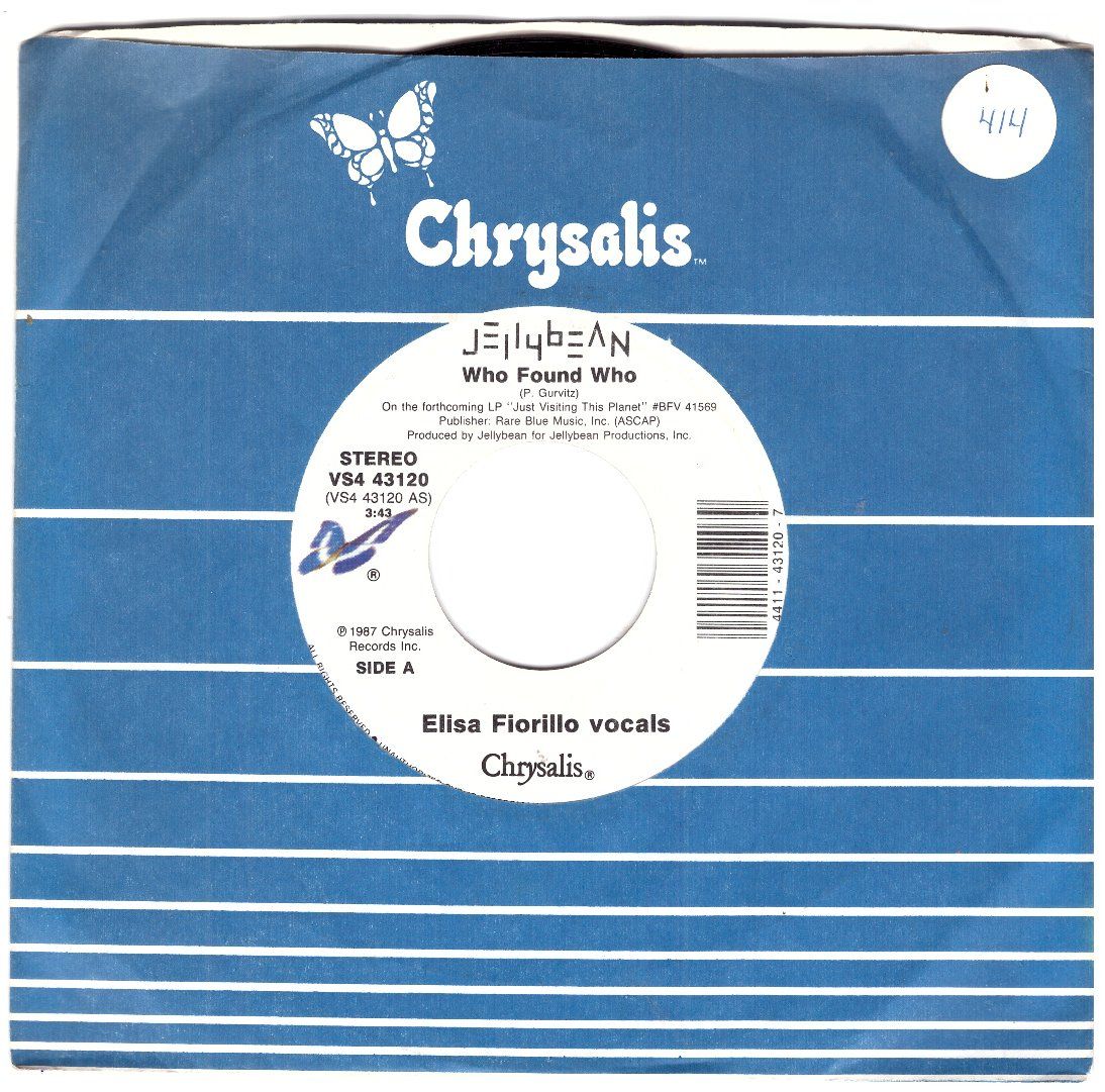 Dischi in vinile: JELLYBEAN & ELISA FIORILLO – Usato da Bassersdorf venduto da house-of-vinyl