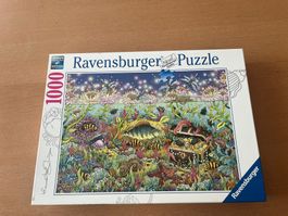 Ravensburger Puzzle 1000 Teile Unterwasserwelt guter Zustand