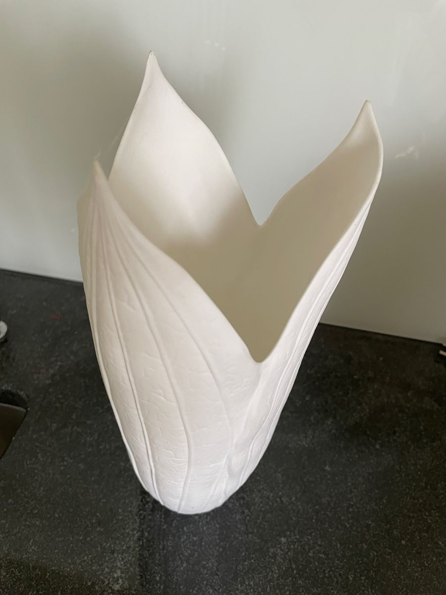 Vasi & Recipienti: Vase weiss Design  – Nuovo (secondo la descrizione) da Zürich venduto da Danokiko 3