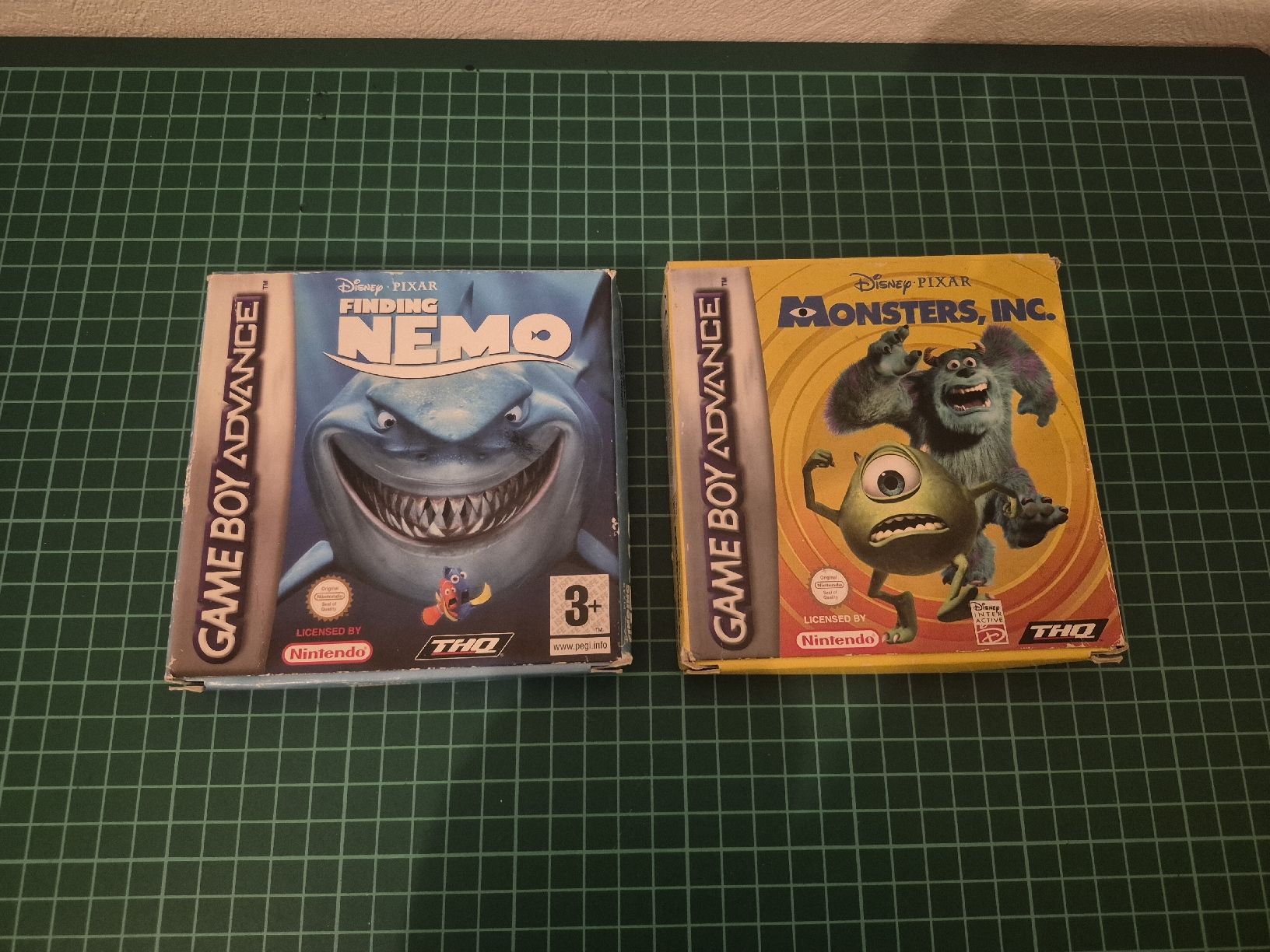 Nintendo Giochi: Game Boy Advance: Finding Nemo and Monsters, Inc - Rare! – Usato da Meyrin venduto da Retro-GZ