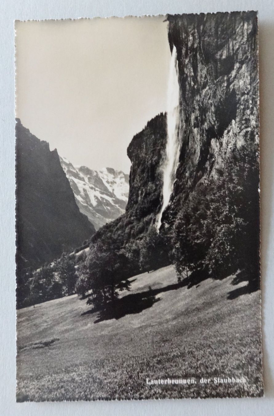 Cartoline postali: Lauterbrunnen, der Staubbach – Usato da Fétigny venduto da Billy2miny