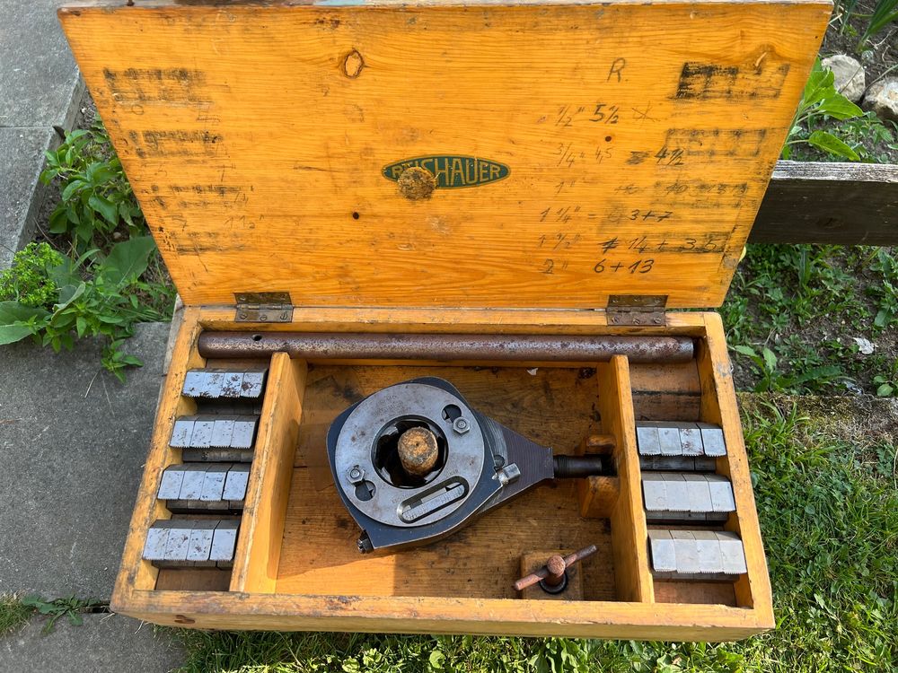 Reishauer Tous les outils: Alter massiver Gewindeschneider Reishauer – D'occasion à Meilen par Optima1