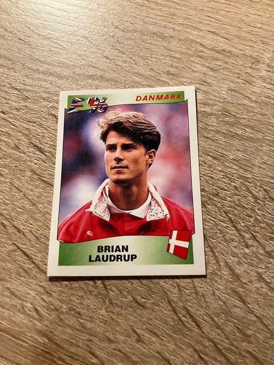 Panini EM 1996 Brian Laudrup Nr. 291 original Top Qualität (Neu (gemäss ...