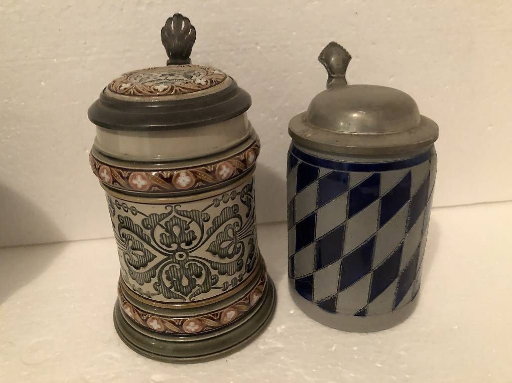 Bicchieri: 4 alte Bierhumpen – Usato da Bubendorf venduto da Mia111 2