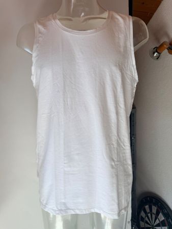 LACOSTE, Underwear-Shirt ärmellos, Grösse L, Farbe Weiss
