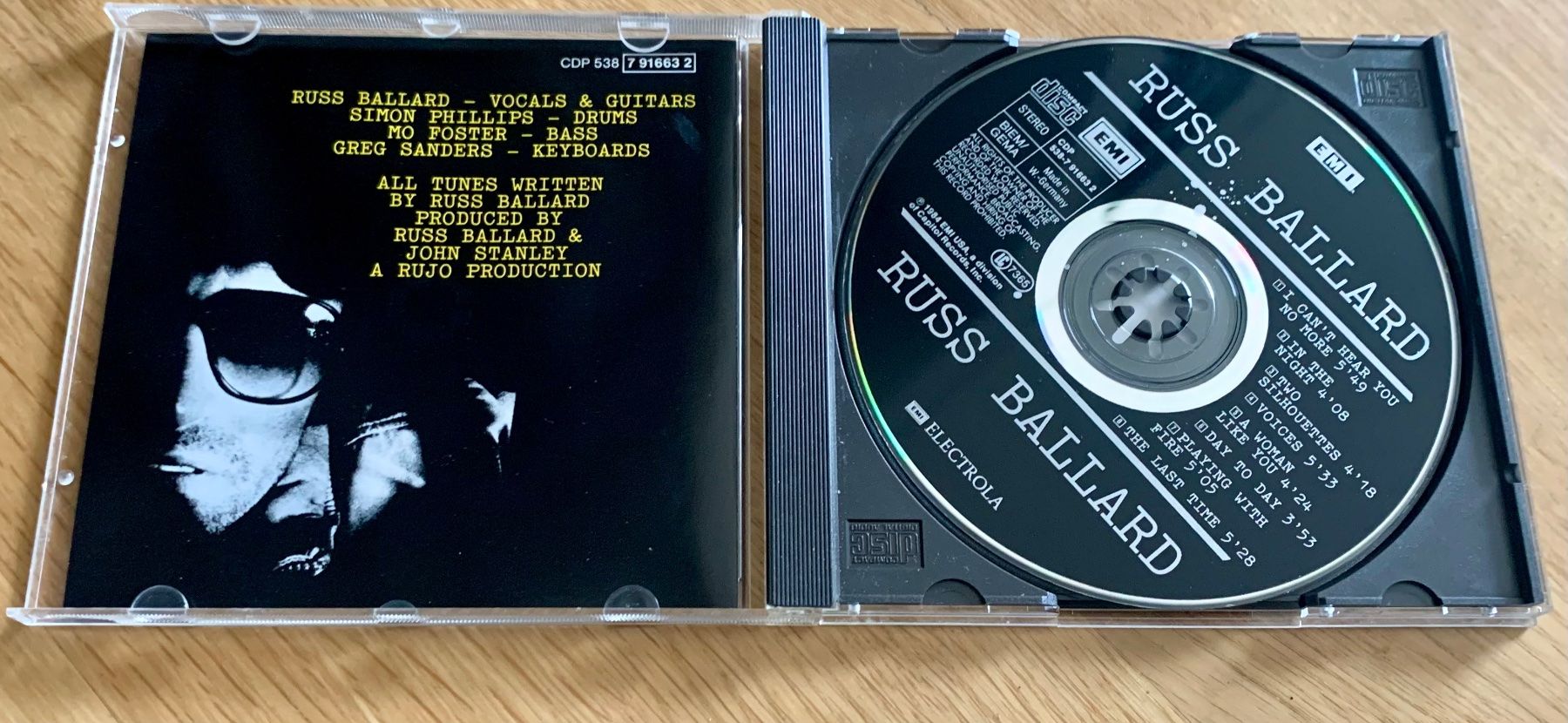 CD: Russ Ballard – Usato da Zürich venduto da Fieber 1