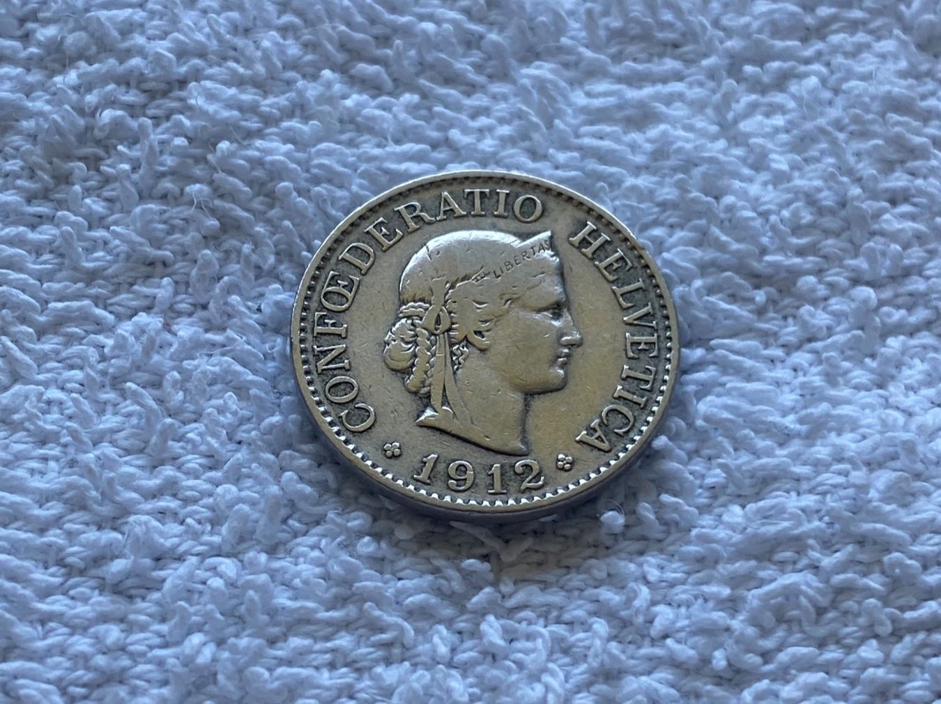 Tutti le monete: 10 centimes/Rappen 1913 – Usato da Nyon venduto da Ilmi09